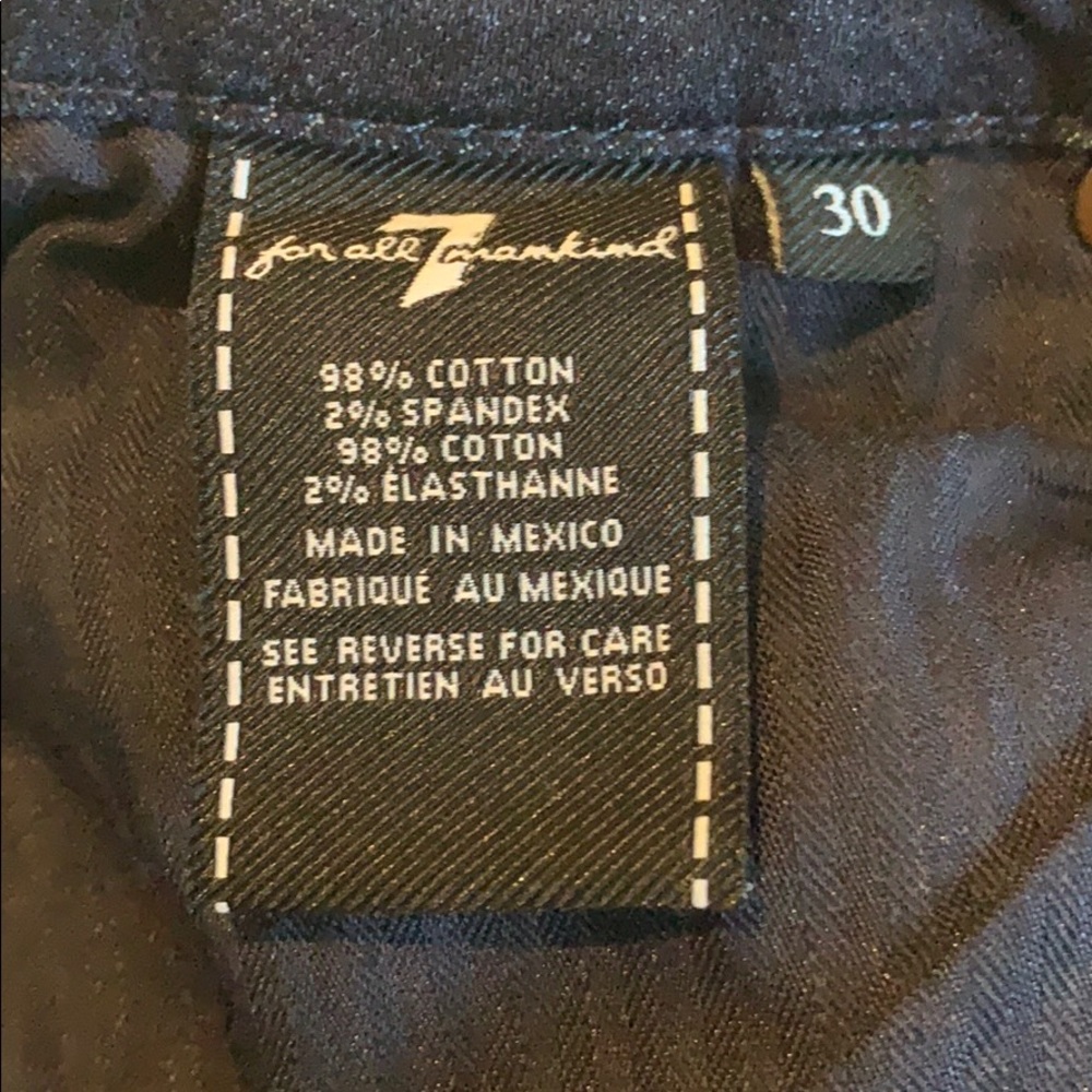 7 for all mankind “A” pocket jeans - Picture 7 of 7